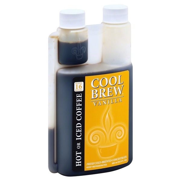 slide 1 of 1, Cool Brew Coolbrew Coffee Conaircentrate Vanilla - 1 liter, 1 liter