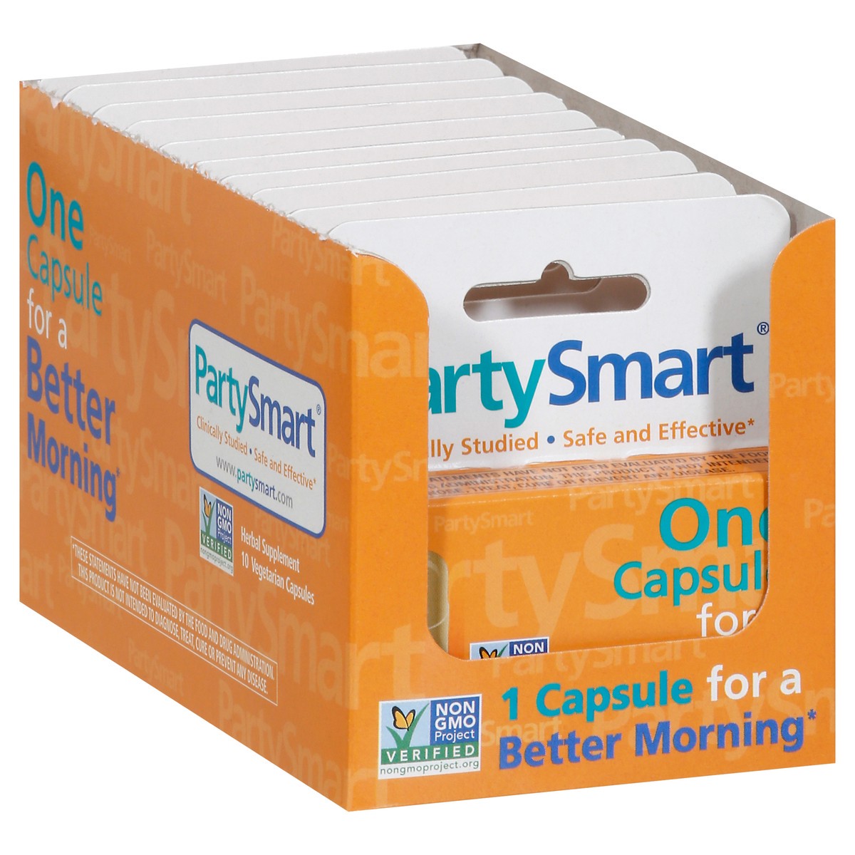 slide 6 of 9, PartySmart Better Morning 10 Vegetarian Capsules, 10 ct