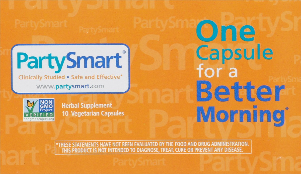 slide 2 of 9, PartySmart Better Morning 10 Vegetarian Capsules, 10 ct