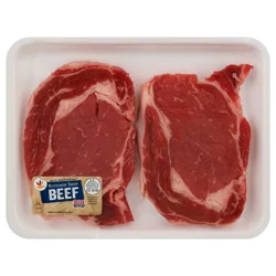 Giant Natural Thin Cut Beef Ribeye Steak Fresh