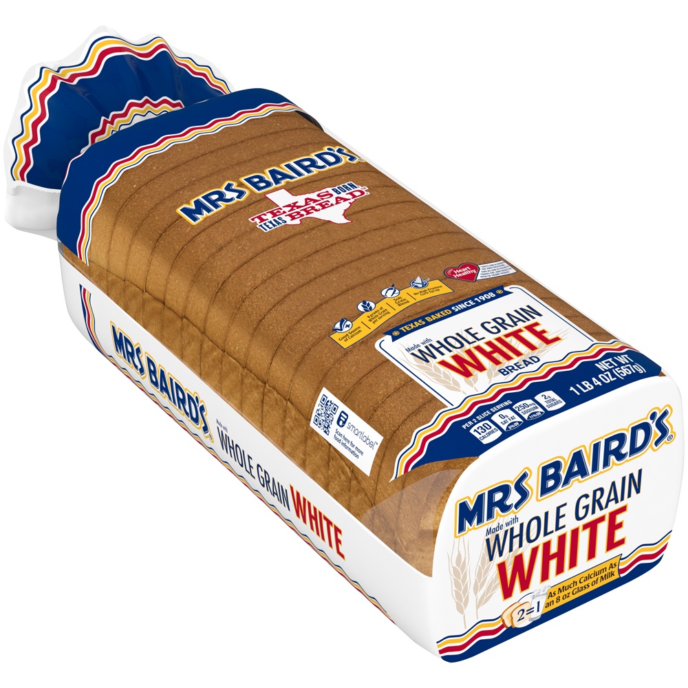 Mrs Baird's Whole Grain White Bread Nutrition Facts edu.svet.gob.gt