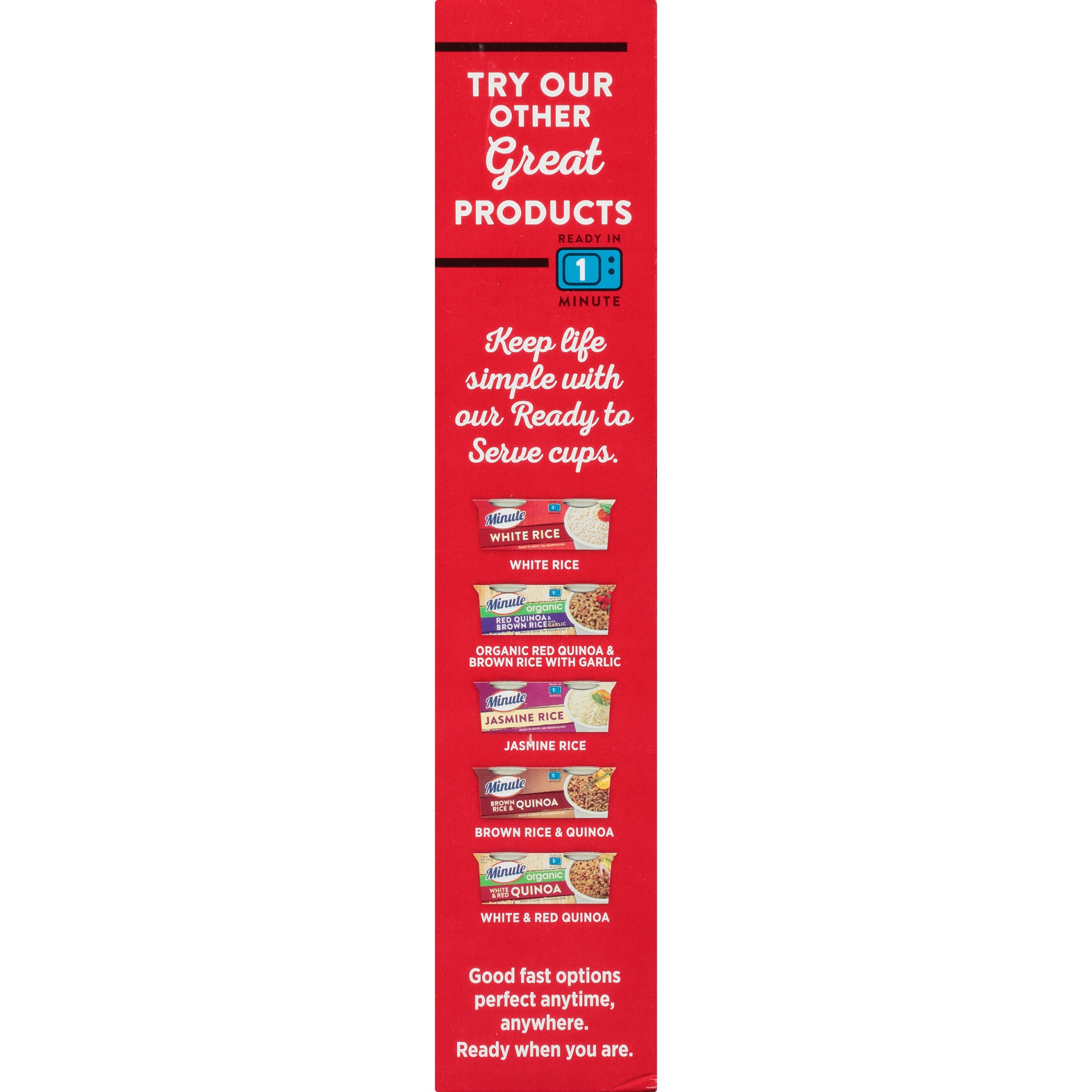 slide 5 of 8, Minute White Rice, 28 oz