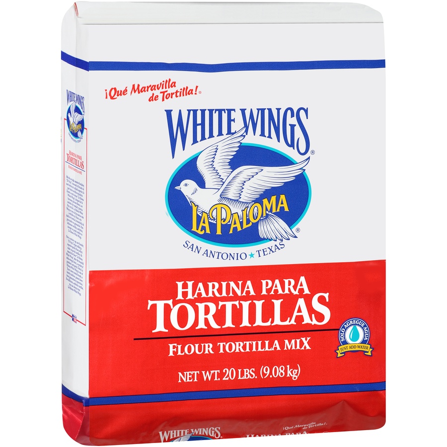 slide 2 of 3, La Paloma White Winga Flour Tortilla Mix 20 Pound, 20 lb