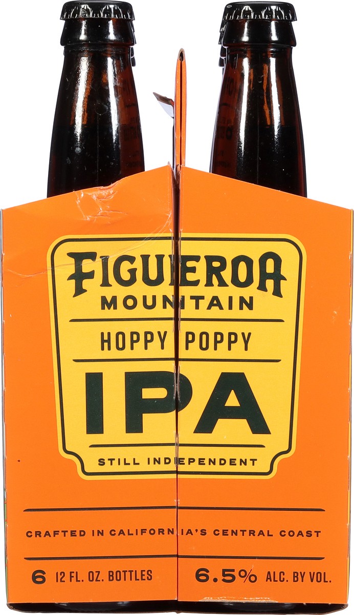 slide 11 of 11, Figueroa Mountain IPA Hoppy Poppy Beer 6 - 12 fl oz Bottles, 6 ct; 12 fl oz