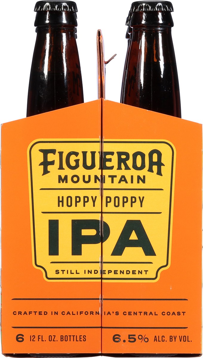 slide 4 of 11, Figueroa Mountain IPA Hoppy Poppy Beer 6 - 12 fl oz Bottles, 6 ct; 12 fl oz