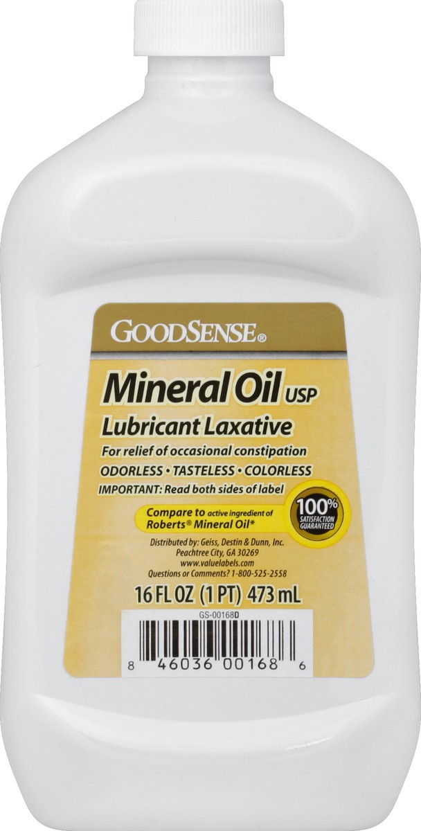 slide 2 of 3, Good Sense Mineral Oil 16 oz, 16 oz