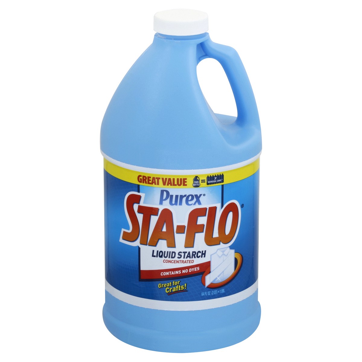 slide 2 of 3, Sta-Flo Liquid Starch 64 oz, 64 oz