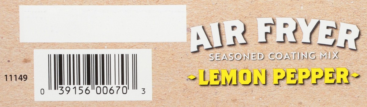 slide 4 of 9, Louisiana Air Fryer Lemon Pepper Seasoned Coating Mix 5 oz, 5 oz