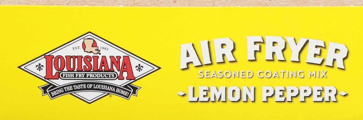 slide 9 of 9, Louisiana Air Fryer Lemon Pepper Seasoned Coating Mix 5 oz, 5 oz