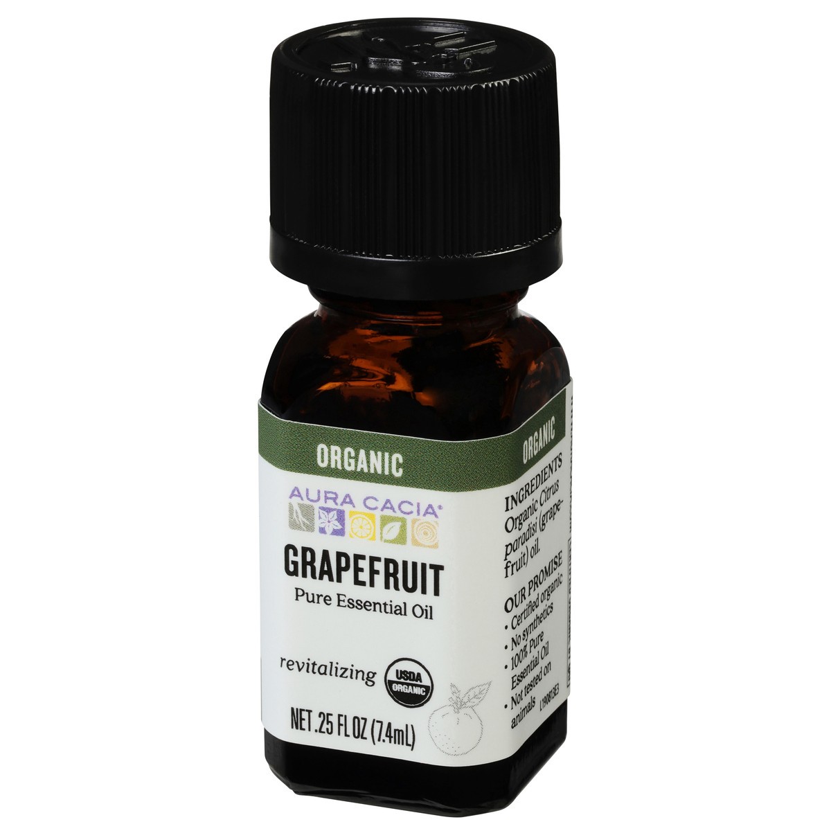 slide 7 of 12, Aura Cacia Ess Oil Organic Grapefruit, 0.25 oz