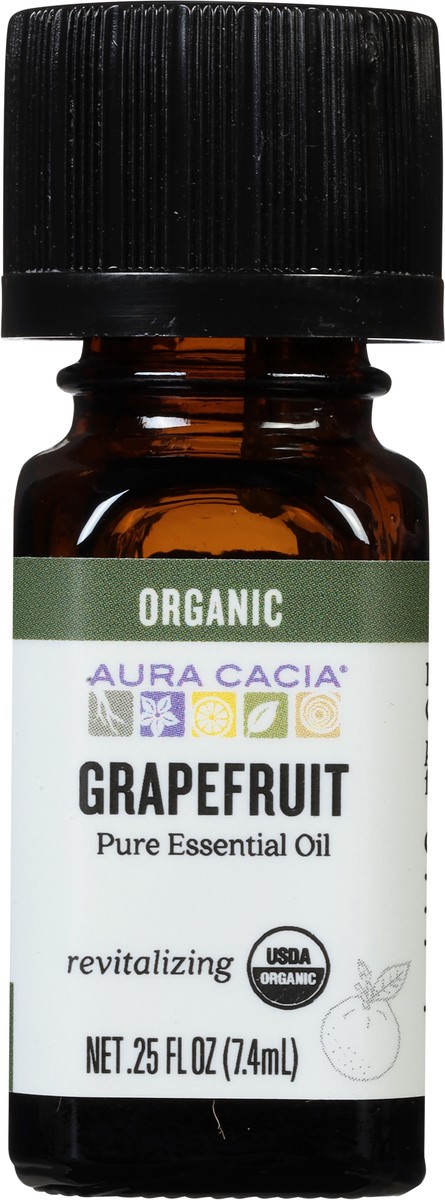 slide 8 of 12, Aura Cacia Ess Oil Organic Grapefruit, 0.25 oz