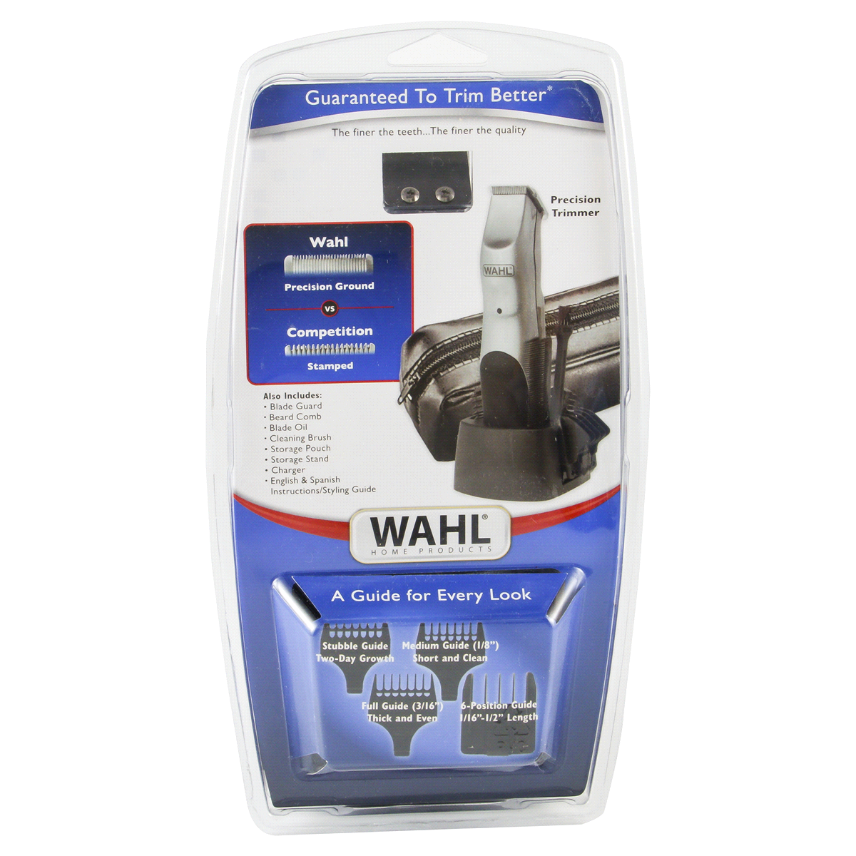 slide 3 of 3, Wahl Cord/Cordless Rechargeable Beard Trimmer, 1 ct
