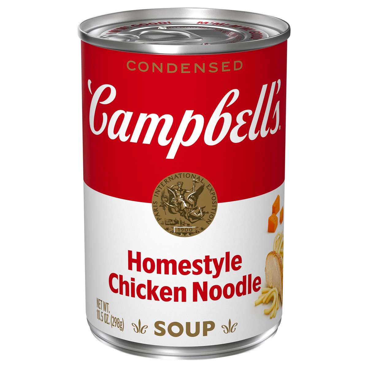 slide 1 of 5, Campbell's Condensed Homestyle Chicken Noodle Soup, 10.5 oz