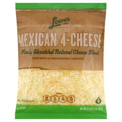 Lowes Foods Shredded Mexican Cheese