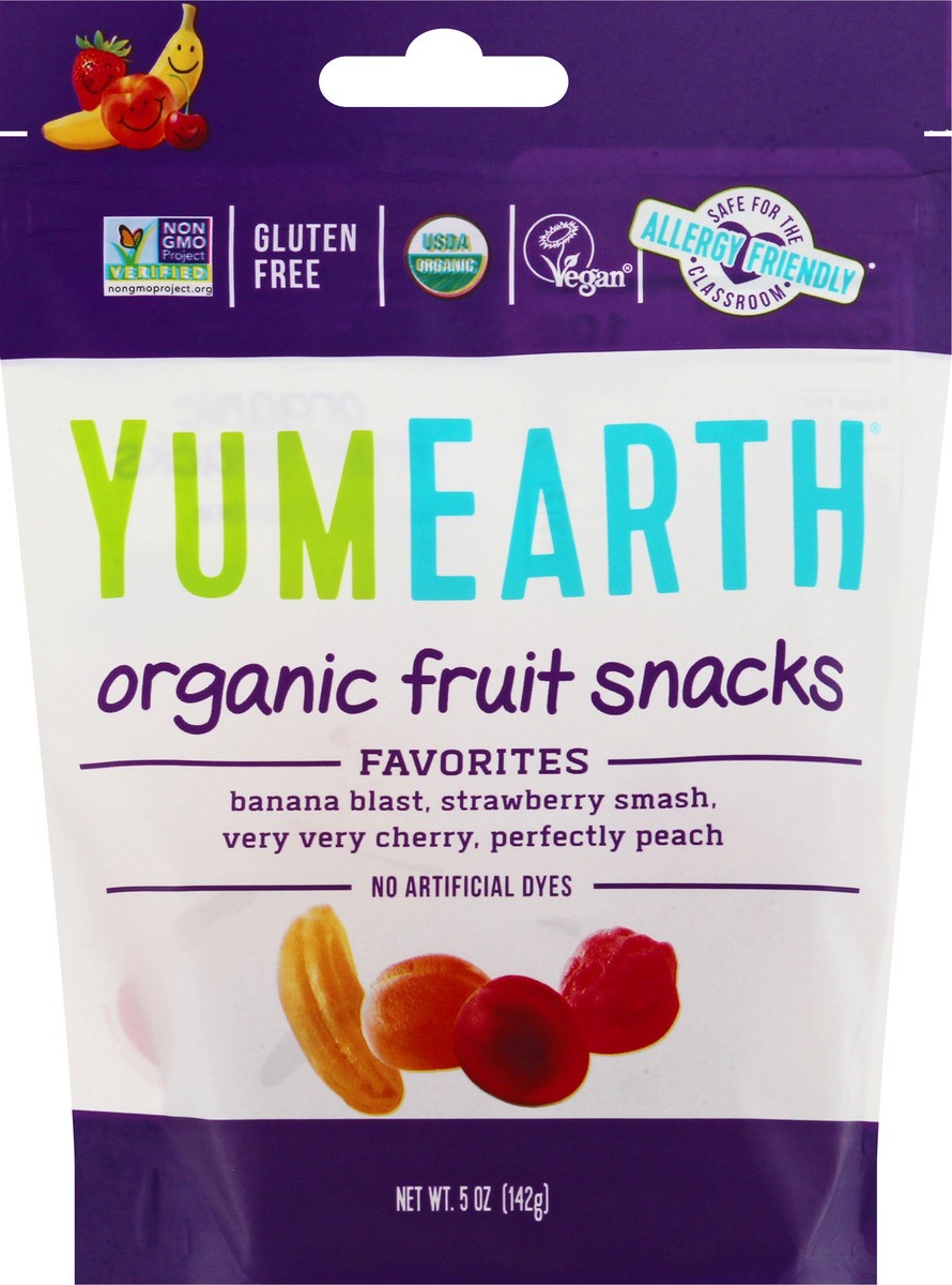 slide 2 of 10, YumEarth Organic Favorites Fruit Snacks 5 oz, 5 oz