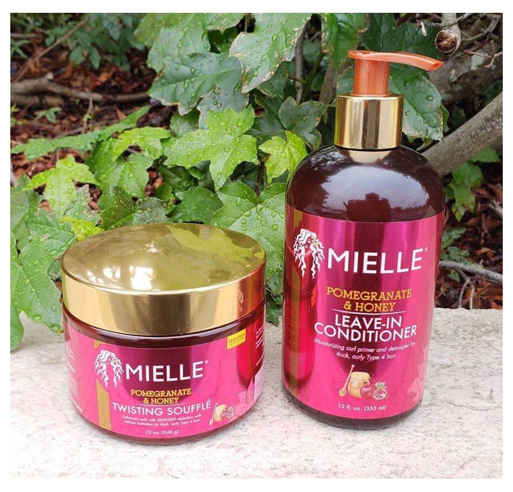 Mielle Organics Pomegranate & Honey Leave-in Conditioner 355ml - CurlyNess