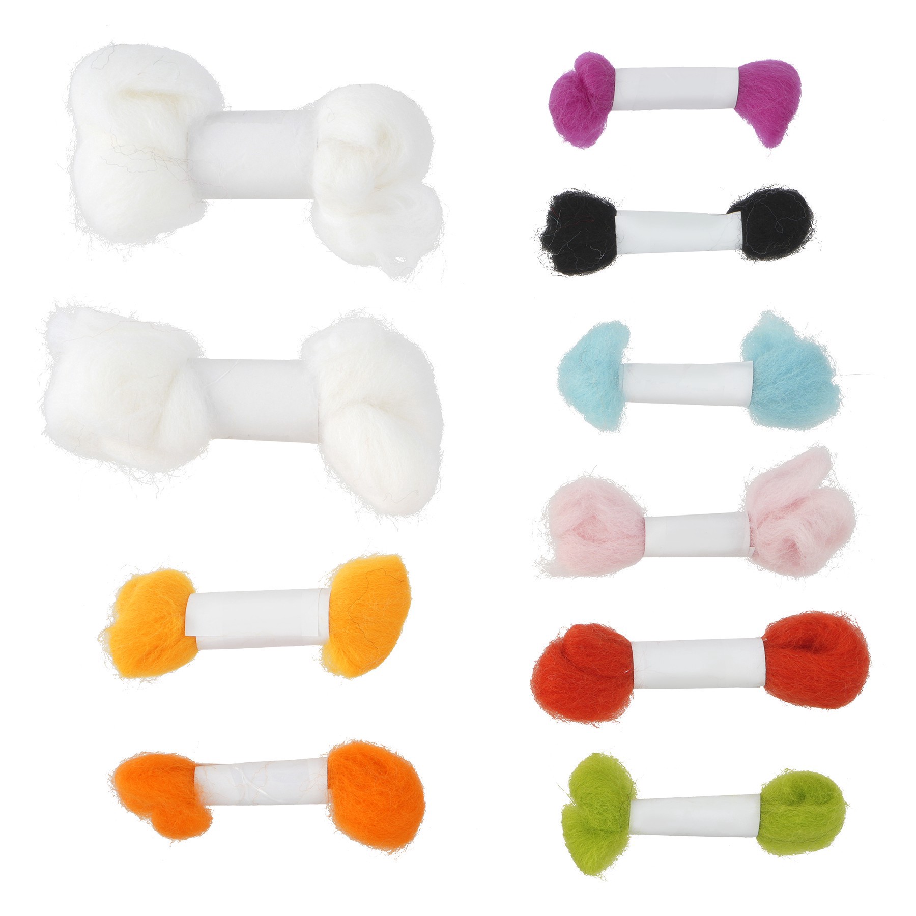 slide 3 of 4, Chicken Felting Kit By Loops & Threads, 3 in