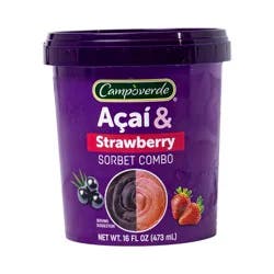 Campoverde Acai & Strawberry Sorbet