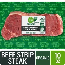 Simple Truth Organic® Grass Fed Beef New York Strip Steak