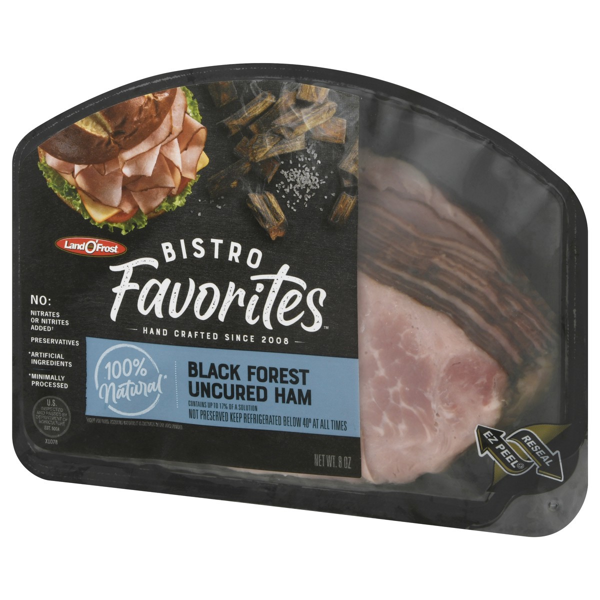 slide 2 of 8, Land O' Frost Ham, 8 oz