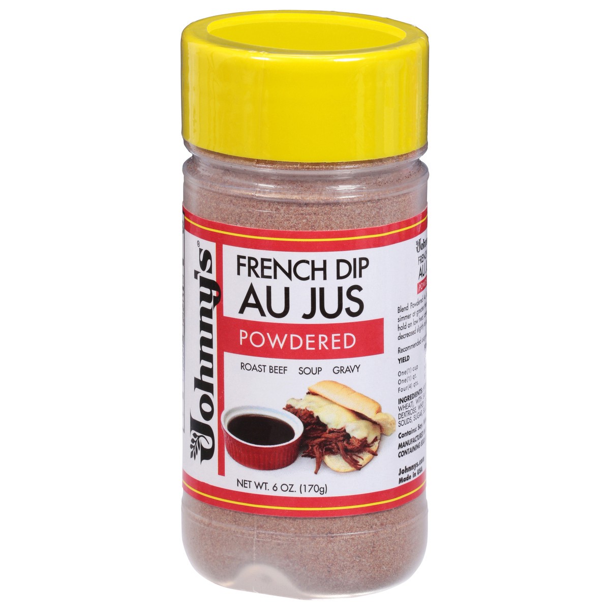 slide 2 of 14, Johnny's French Dip Powdered Au Jus 6 oz, 6 oz