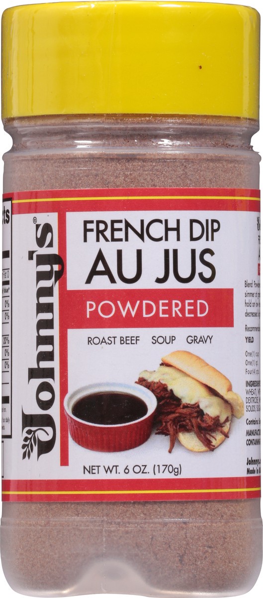 slide 8 of 14, Johnny's French Dip Powdered Au Jus 6 oz, 6 oz