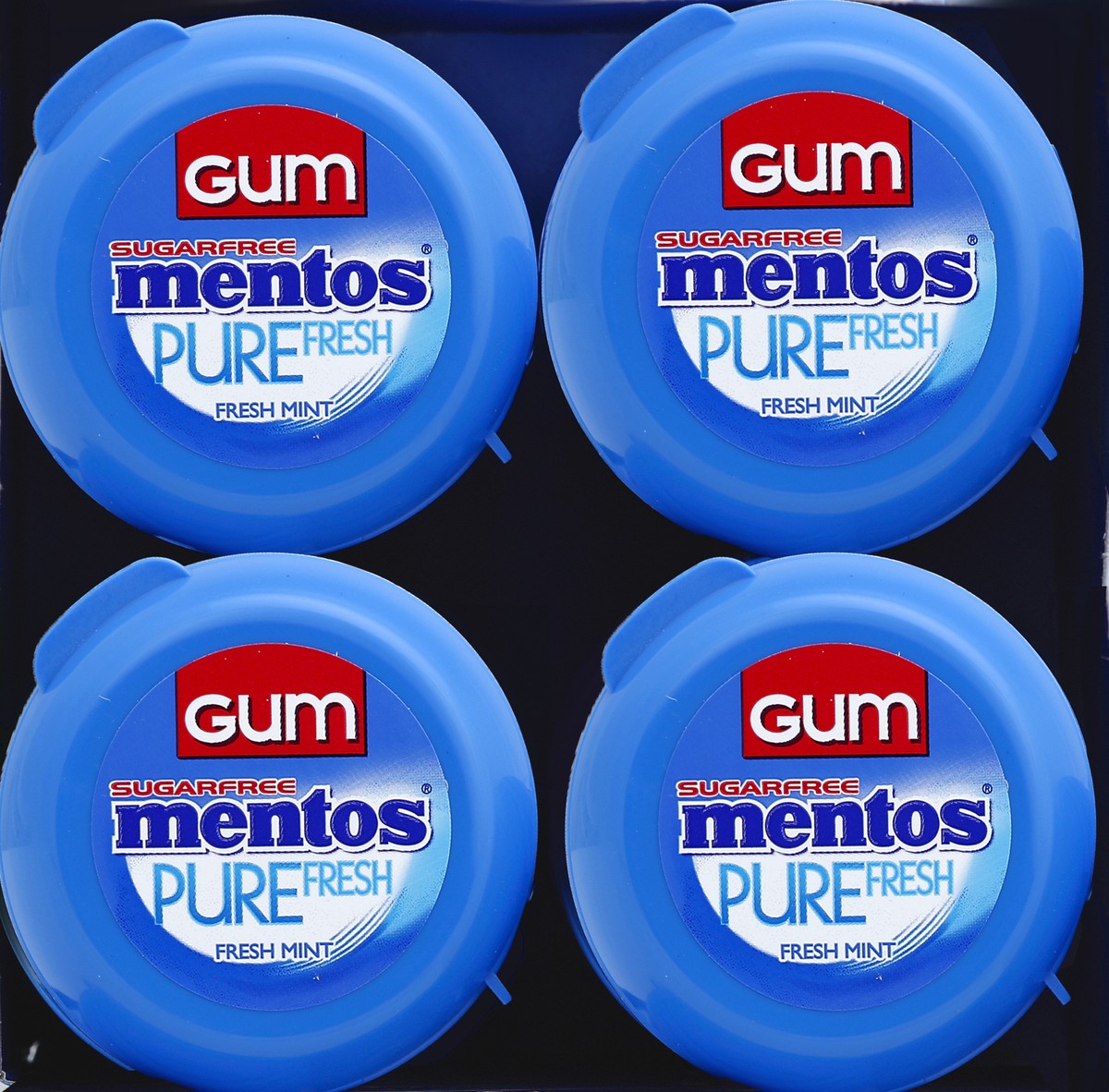 slide 2 of 4, Mentos Freshmint Gum Squeeze Bottle, 4 ct