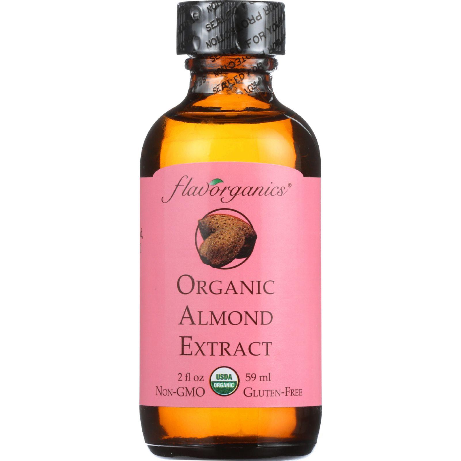 slide 1 of 2, Flavorganics Almond Extract 2 oz, 2 oz