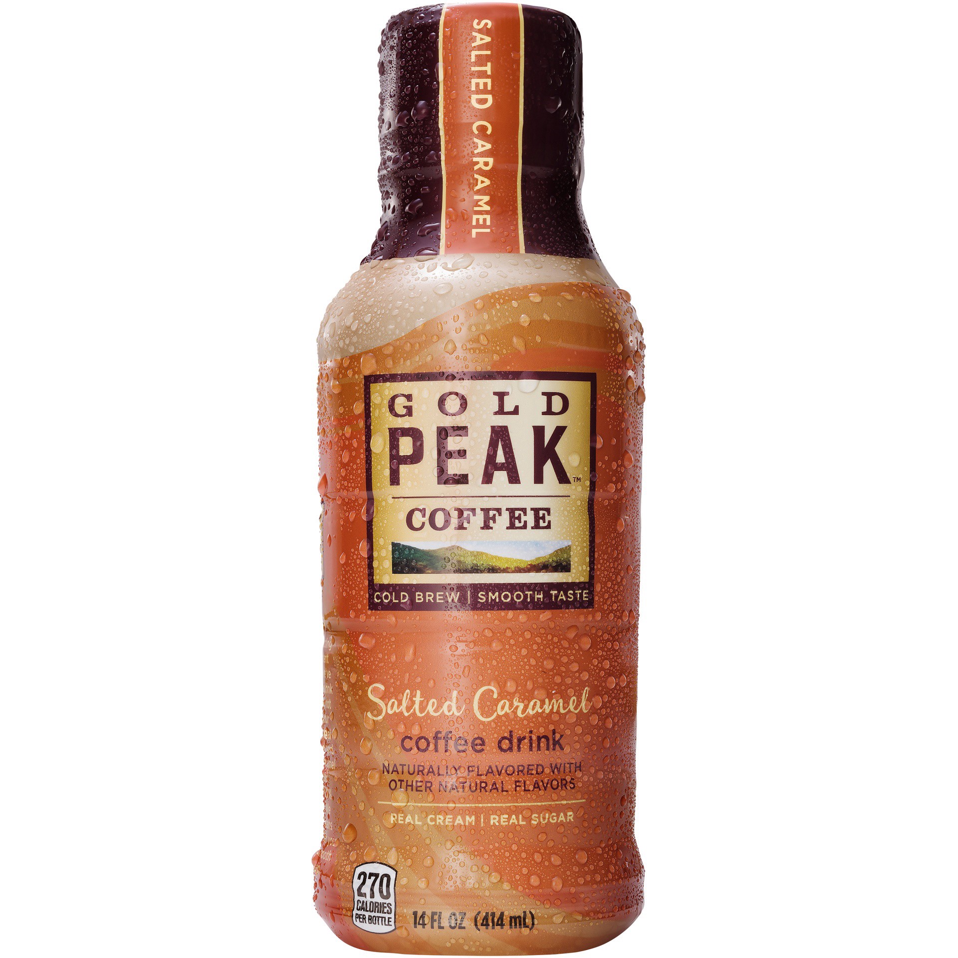 slide 1 of 4, Gold Peak Salted Caramel Coffee - 14 fl oz, 14 fl oz