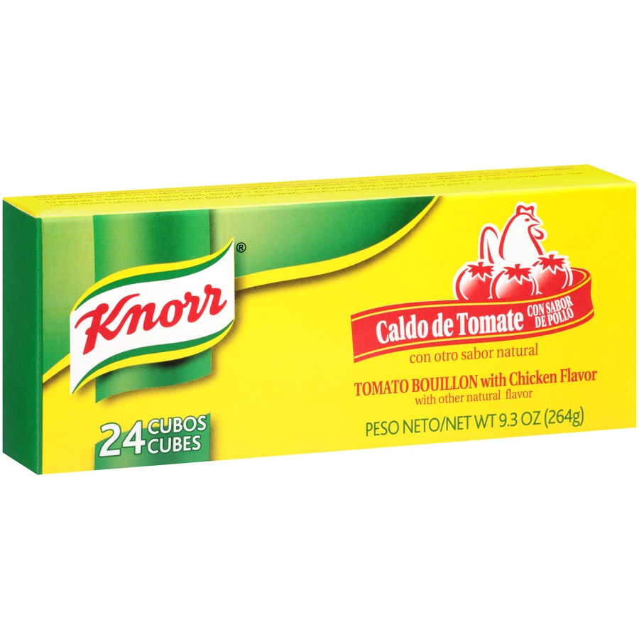 slide 2 of 8, Knorr Tomato Chicken Bouillon Cubes, 24 ct