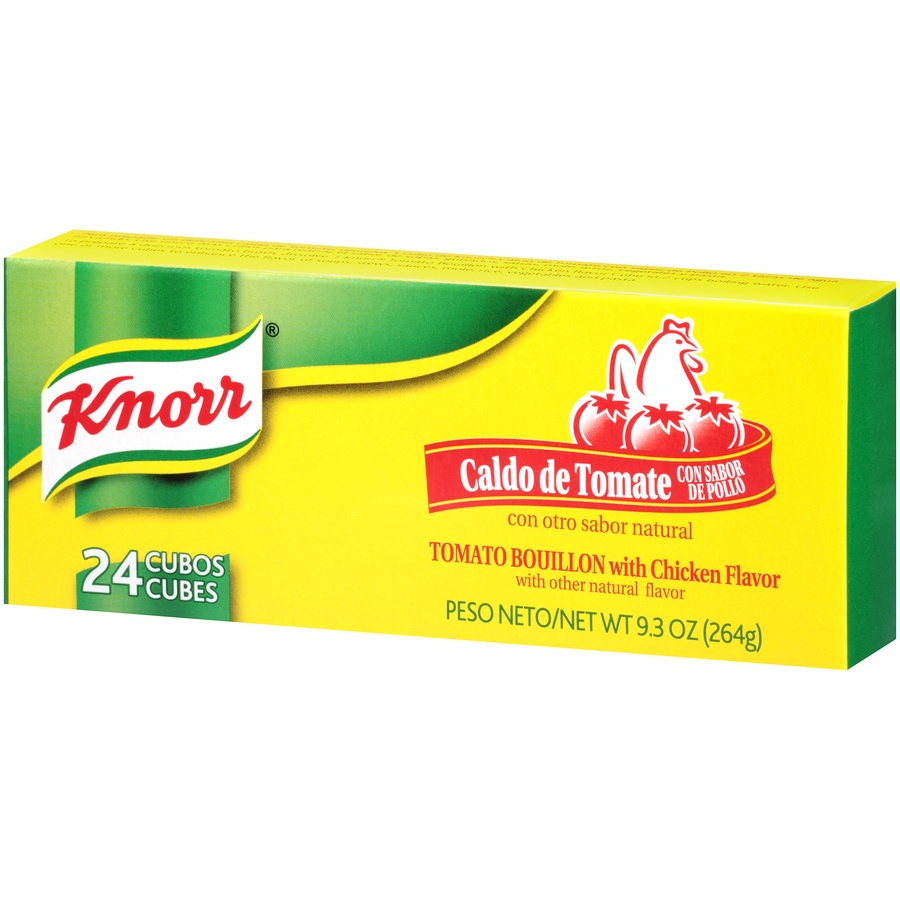 slide 3 of 8, Knorr Tomato Chicken Bouillon Cubes, 24 ct