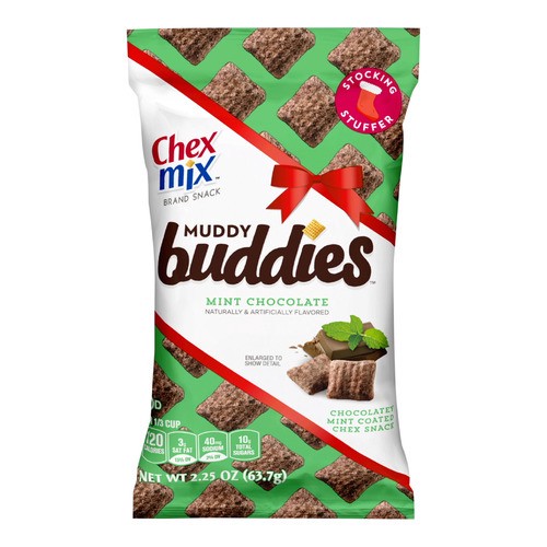 slide 1 of 1, Chex Mix™ Muddy Buddies™ mint chocolate, 2.25 oz