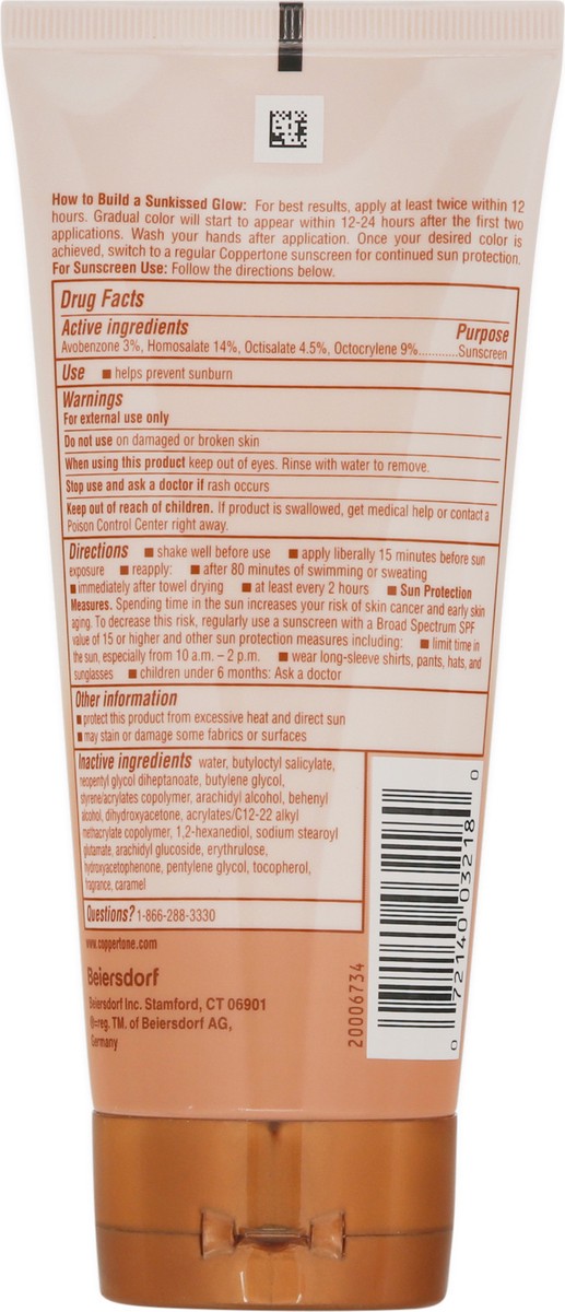 slide 5 of 9, Coppertone Glow & Protect Tan Spf 30, 5 oz