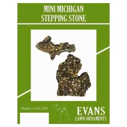 Evans Mini Michigan Stepping Stone with Gift Box