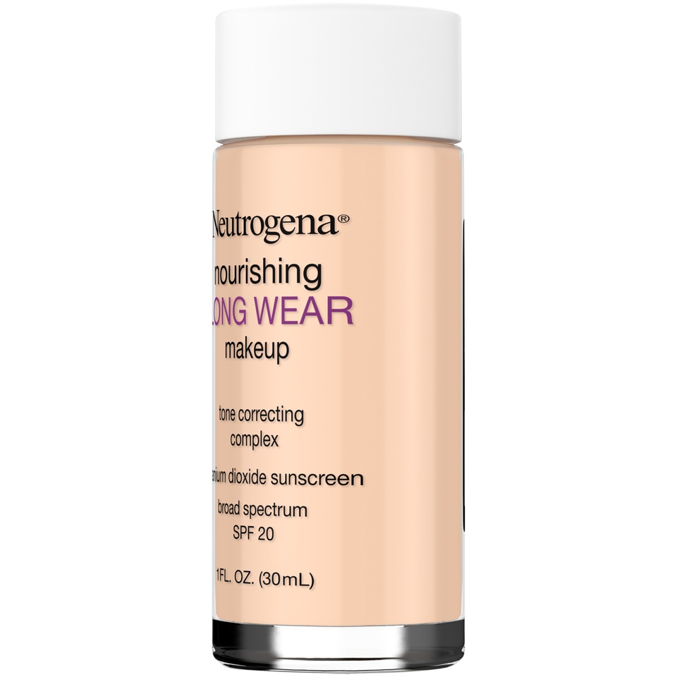 slide 3 of 6, Neutrogena Nourishing Long Wear Liquid Makeup - 40 Nude, 1 fl oz