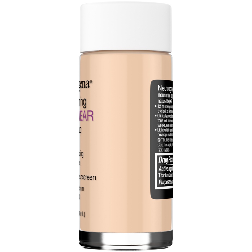 slide 5 of 6, Neutrogena Nourishing Long Wear Liquid Makeup - 60 Natural Beige, 1 oz