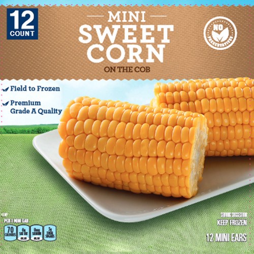 slide 1 of 1, frozen corn on the cob, 12 ct