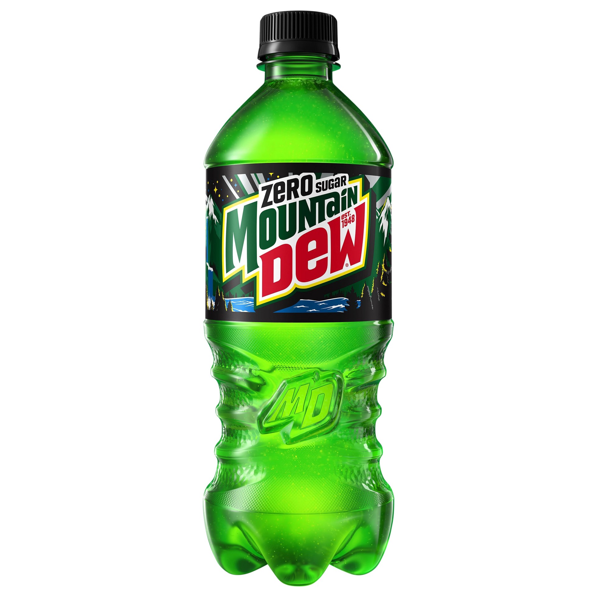 slide 1 of 4, Mtn Dew 20 - fl oz Zero Sugar Soft Drink, 1 ct
