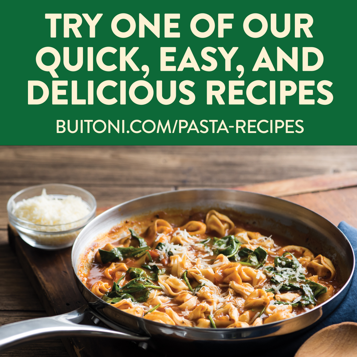 slide 6 of 7, Buitoni Three Cheese Tortellini, Refrigerated Pasta, 9 oz