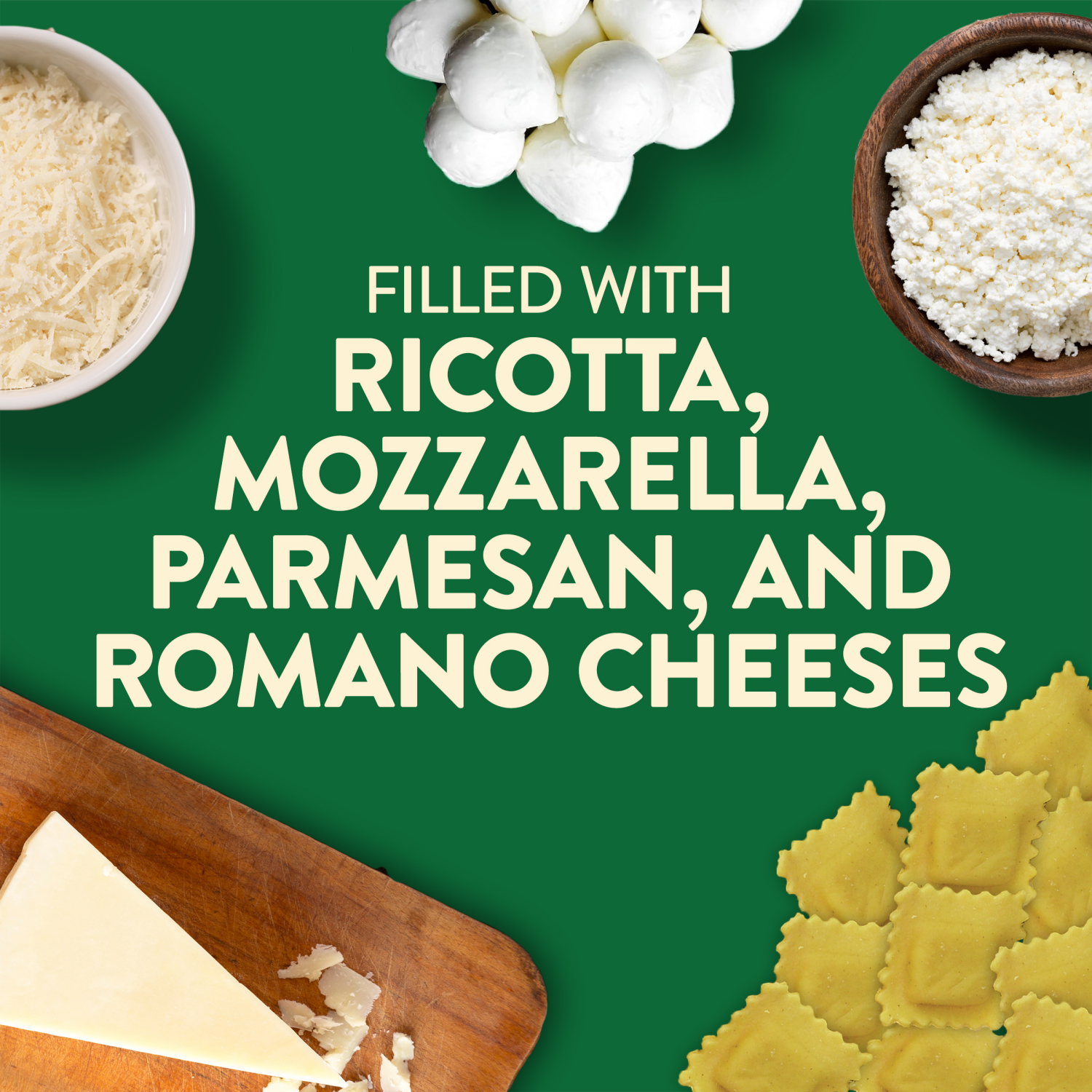 slide 5 of 6, Four Cheese Ravioli, 10 oz