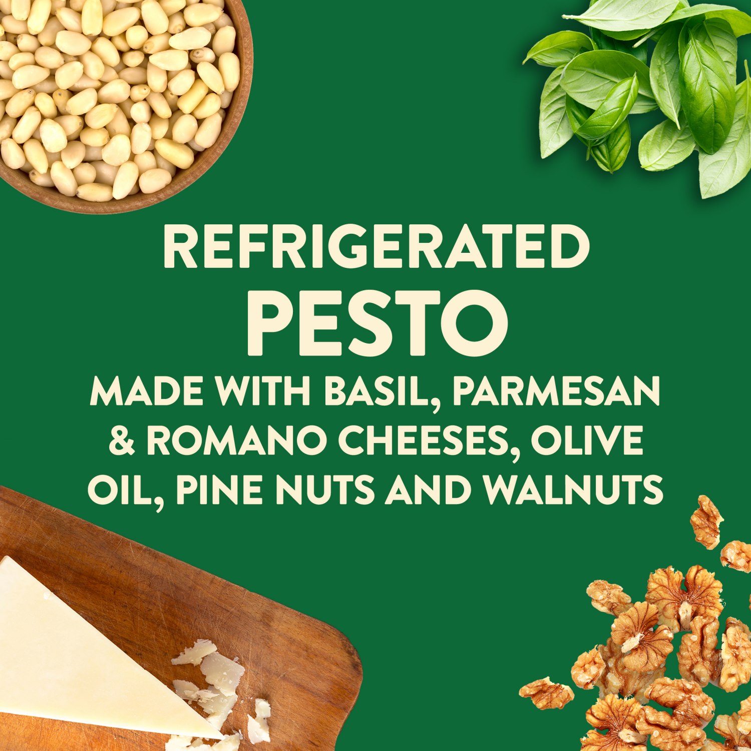 slide 6 of 7, Buitoni Basil Pesto, Refrigerated Basil Sauce, 7 oz