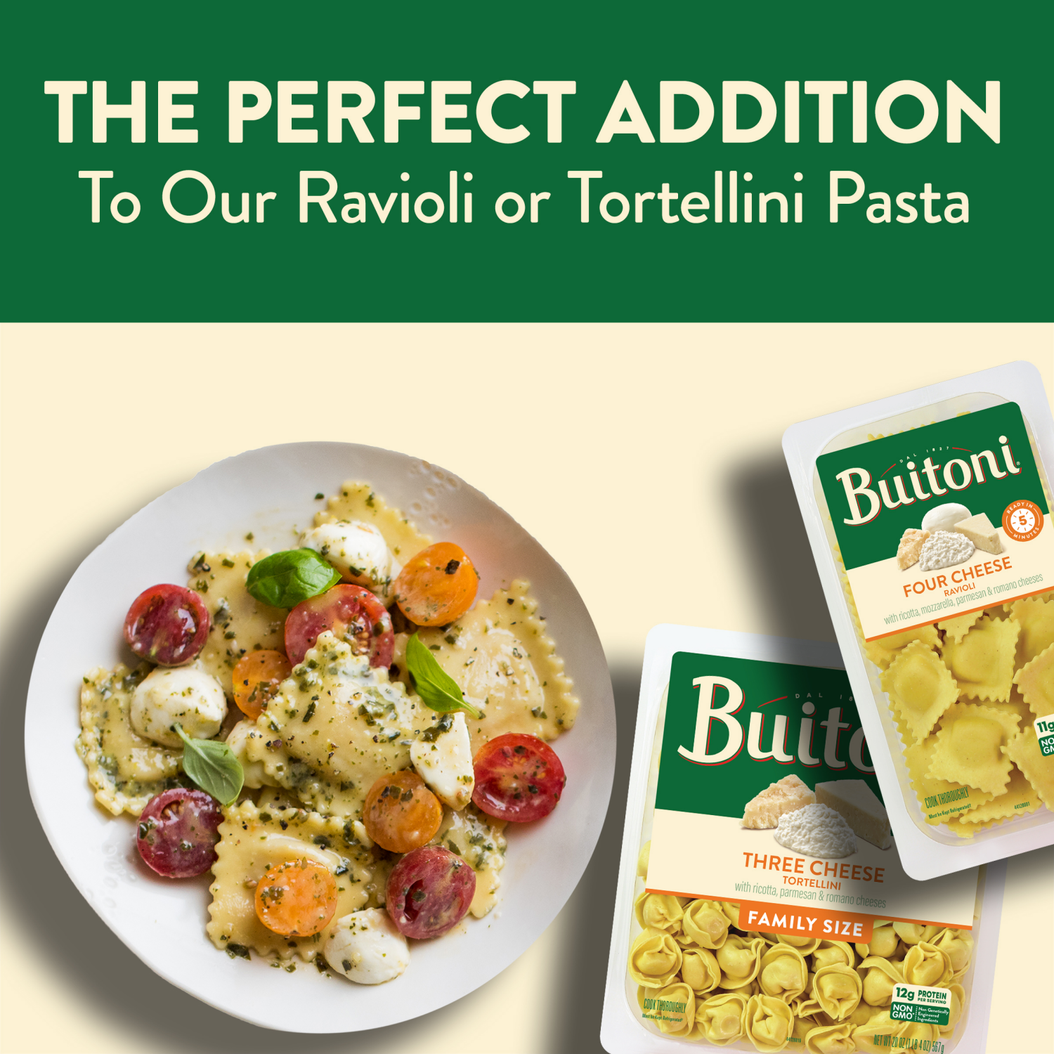 slide 7 of 7, Buitoni Basil Pesto, Refrigerated Basil Sauce, 7 oz