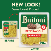 slide 24 of 25, Buitoni Beef Ravioli, Refrigerated Pasta, 20 oz