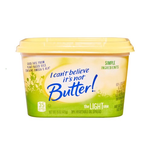 slide 1 of 1, I Can’t Believe It’s Not Butter!® light spread, 15 oz