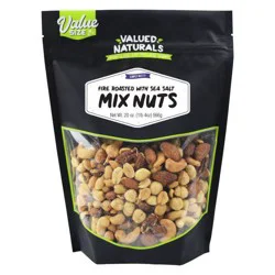 Valued Naturals Mixed Nuts Fire Roasted with Sea Salt