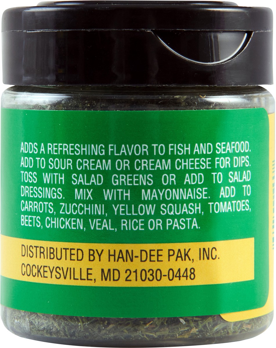 slide 5 of 9, Spice Trends Dill Weed, 0.2 oz