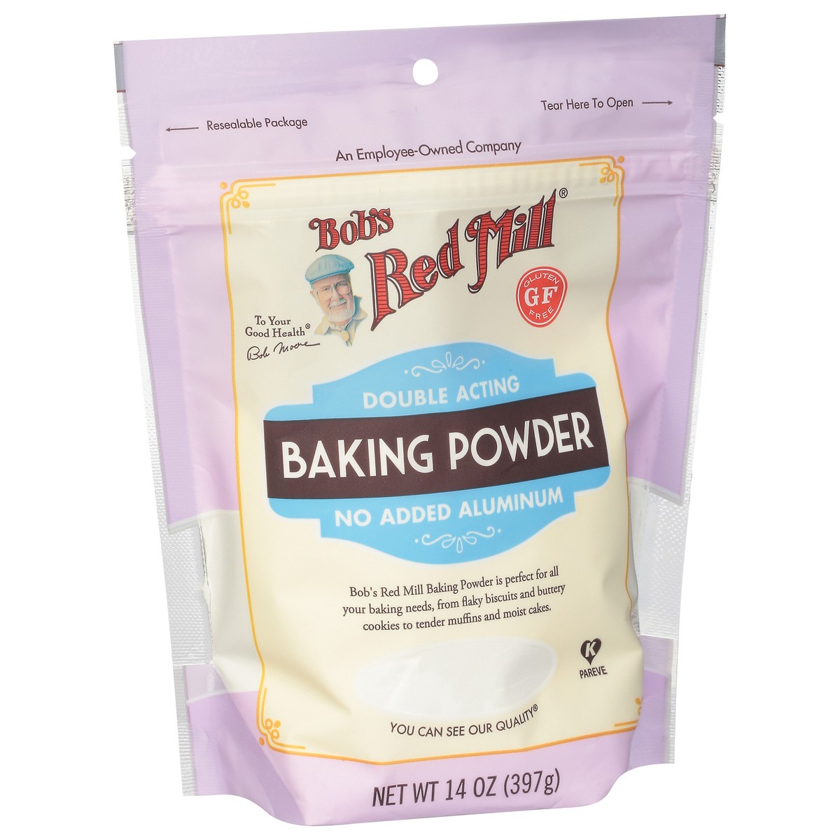 slide 8 of 9, Bob's Red Mill Double Acting Baking Powder 14 oz, 14 oz