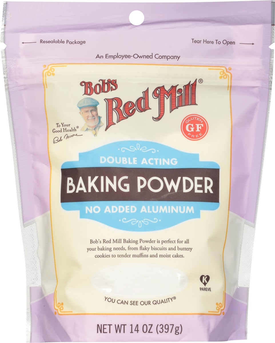 slide 7 of 9, Bob's Red Mill Double Acting Baking Powder 14 oz, 14 oz