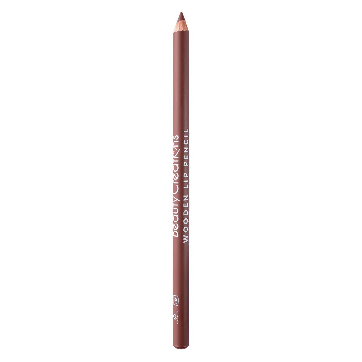 slide 1 of 1, Beauty Creations Wooden Lip Pencil - Toffee Bites, 1 ct