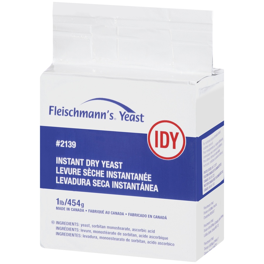 slide 2 of 3, Fleischmann's Instant Dry Yeast, 16 oz